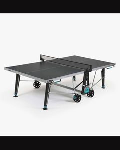 Products: Cornilleau 400X Table Tennis Table - Grey - Cornilleau