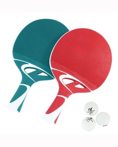 Products: Cornilleau Tacteo Duo Table Tennis Bat Set - Cornilleau