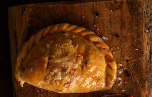 Products: Cheese, Onion & Herbs Cornish Pasties