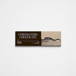 Mini 72% Dark Chocolate Bar - Coromandel Chocolate