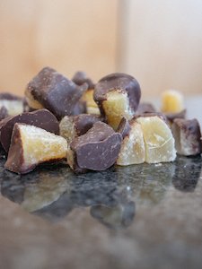 Cristalised Ginger & Dark Chocolate - Coromandel Chocolate