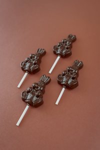 Products: Easter Bunny Lollipop - Coromandel Chocolate