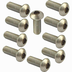 Products: Button Head Hex Socket M5 Bolt 12-40mm