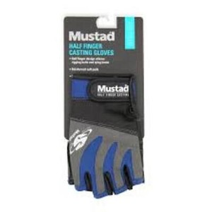 Products: Mustad Half Finger Fishing Gloves