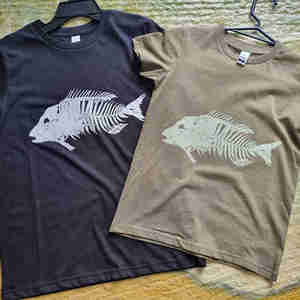 Kids/youth T-Shirt Snapper Skeleton Print