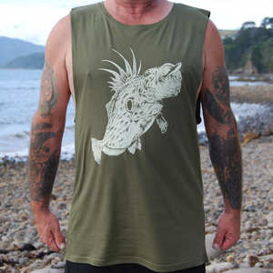 Tank Tee John Dory Print