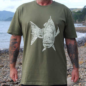 T-Shirt Snapper Print