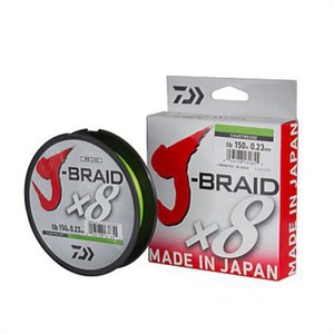 Daiwa J-Braid Chartreuse 10lb 150m