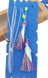 Mustad Demon Flasher Rig Green/Pink