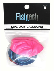 Livebait balloons 5 pk - Fishtech