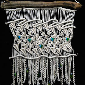 Macrame Ocean Inspired Wall Hanging