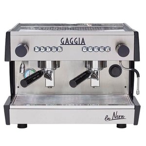 Gaggia: Gaggia La Nera Compact 2 Group Commercial Espresso Machine for Cafes NZ