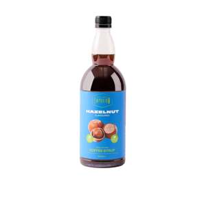 Low Carb Syrups: Hazelnut Coffee Syrup 1L for Cafes and Home Coffee NZ