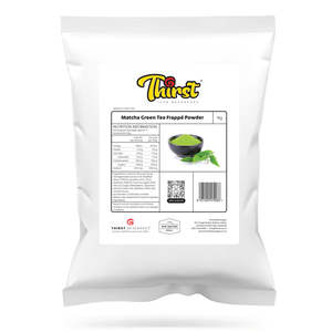 Smoothies And Frappes: Matcha Green Tea Frappe Powder 1kg for Cafes and Smoothie Bars NZ