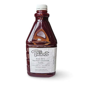 Mixed Berry Real Fruit Concentrate - 2L