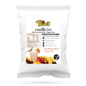 Smoothies And Frappes: Vanilla Frappe and Smoothie Powder 1kg for Cafes and Smoothie Bars NZ