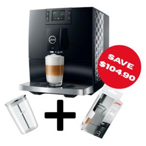 Jura C8 Coffee Machine + Milk System Bundle
