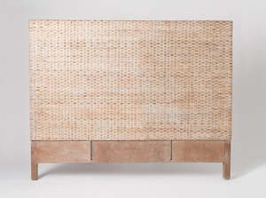 Headboard – Whitewash Q