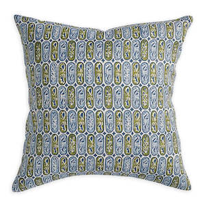 Walter G / Carezza Cushion / Moss Azure