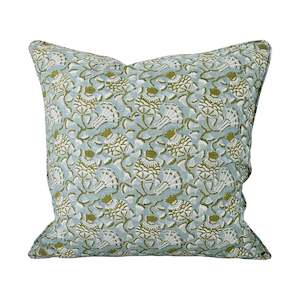 Walter G / Iznik Cushion / Moss Celadon