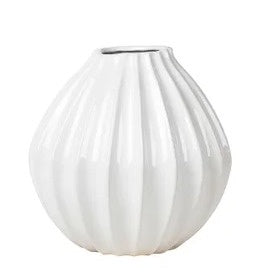 Ceramics: Broste Vase / Large / White