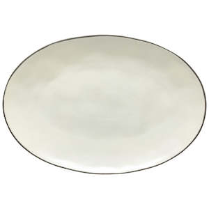 Organics Oval Platter / Salt