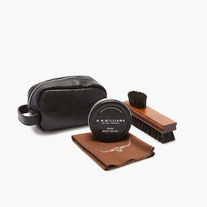 Footwear: RM Williams / Mini Travel Care Kit / Black