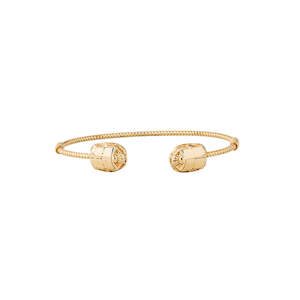 Jewellery: GAS Bijoux / Scara Open Bracelet / Gold