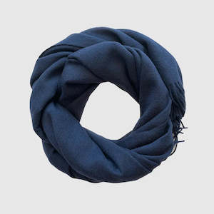 Scarves Hats: Good & Co / Chunky Wool Scarf / Deep Sea