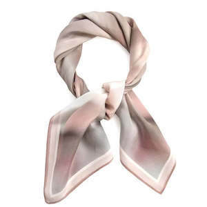 Scarves Hats: Good & Co / Freesia Study / Silk Crepe Neckerchief