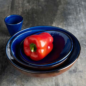 Sale: Terracotta Bowl / Blue / Small