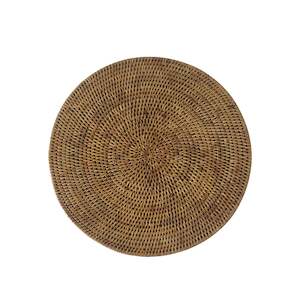 Easter: Rattan Round Placemat / Medium