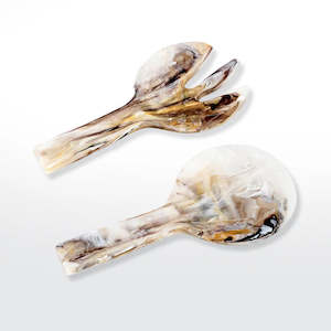 Nashi Home / Short Handle Servers / Mocha Swirl