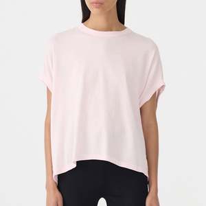 Bassike / Circle T-Shirt / Powder Pink