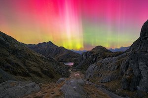 Routeburn Auroras - Cory Marshall Photography Gallery Queenstown