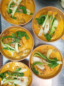 Malaysian Coconut Chicken Curry Stationgrill