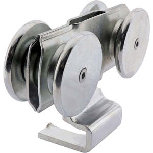 Commercial Sliding Door Hardware: 4 Wheel Trolley Zinc M16 500kg