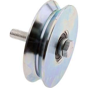 V Groove Gate Roller ZP 100mm
