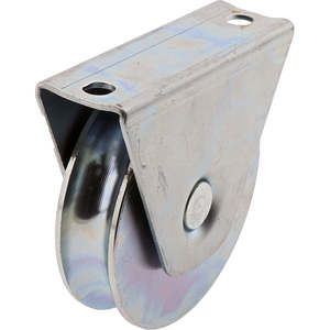 Bottom Mount Gate Roller Zinc 106x115mm
