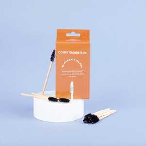 Products: Disposable Mascara Wands - 50 Pack / Bamboo Stem - Cosmetologists NZ