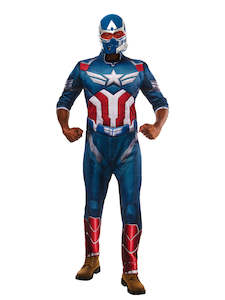 Captain America Deluxe Costume for Adults - Marvel Captain America: Brave New World