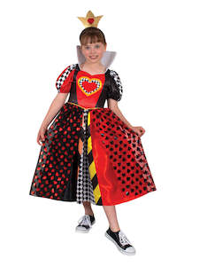 100 And Under: Queen Of Hearts Deluxe Costume for Kids - Disney Alice in Wonderland