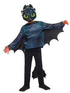 45 To 60: Toothless Night Fury Costume for Kids - How to Train Your Dragon