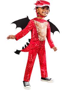 Red Dragon Costume for Kids