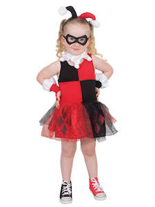 75 And Under: Harley Quinn Tutu Costume for Toddlers - DC Comics