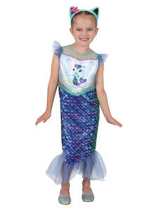 45 To 60: Mercat Mermaid Costume for Kids - Gabby's Dollhouse