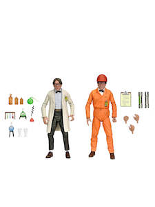 Costumes Starting With L: Lab Coat Professor Perry & Hazmat Suit Professor Perry - 7" Scale Action Figures - Teenage Mutant Ninja Turtles 2: The Secret of the Ooze - NECA Collectibles