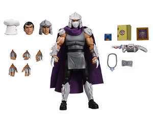 100 And Over: Ultimate Shredder Classic Colours - 7" Scale Action Figure - TMNT (Cartoon) - NECA Collectibles