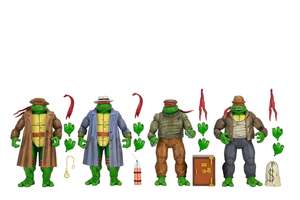 Gangster Turtles 4 Pack - 7" Scale Action Figures - Teenage Mutant Ninja Turtles&hellip;