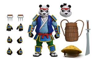 100 And Over: Ultimate Panda Khan - 7" Scale Action Figure - TMNT (Cartoon) - NECA Collectibles